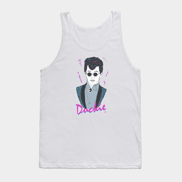 Pretty In Pink - Duckie Tank Top by MonkeyBubble